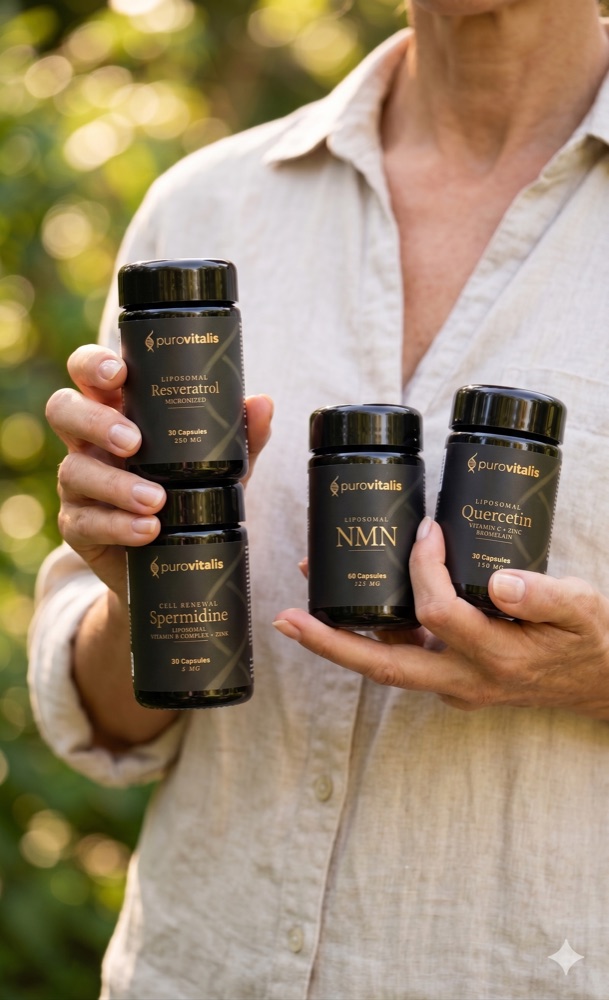 Hands holding a PuroVitalis wholesale starter assortment